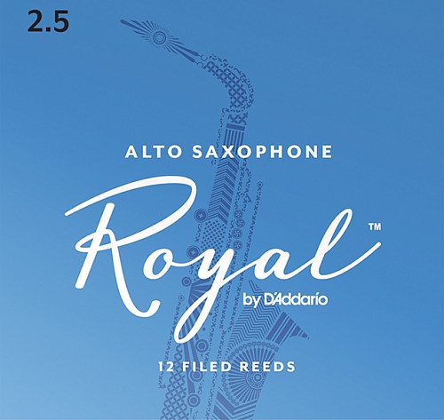 Rico RJB1225 Rico Royal Трости для саксофона альт, размер 2.5, 12 шт