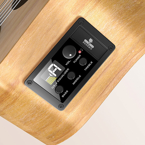 Cherub GS-4M Звукосниматель с микрофоном и эквалайзером для акустической гитары