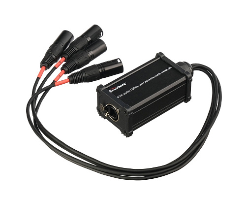 Soundking CXA031 DMX кабель, 4хXLR(3p)male - RJ-45
