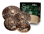 Фото:Zildjian SD4680 S Dark Cymbal Pack (14H, 16C, 18C, 20R) Набор тарелок