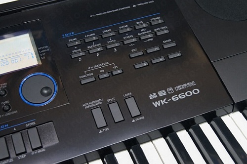 Casio WK-6600 Синтезатор, 76 клавиш