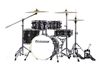 Фото:Ludwig LC197-1 Accent Pro Барабанная установка, черная, 2 коробки