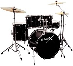 Фото:BASIX Oxygen 109-BK Барабанная установка (22x16" BD/ 12x10" TT/ 13x11" TT/ 16x16" FT/ 14x5.5" SD)