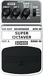 Фото:Behringer SO400  педаль эффектов октавер полифонический для гитар и бас-гитар