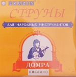 Фото:ДПК Комплект струн для домры пикколо, фосфорная бронза, Эмузин
