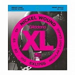 Фото:D'Addario EXL170S Nickel Wound Комплект струн для бас-гитары, Light, 45-100, Short Scale