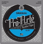 Фото:D'Addario EJ31 CLASSIC Струны для классической гитары нейлоновые Hard D`Addario