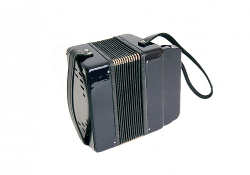 Шуйская гармонь S40XL-C-BLACK Гармонь "Сувенир" 15х12-I, черная, палехская роспись