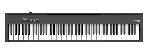 Roland FP-30X-BK Цифровое пианино, цвет черный, 88 клавиш, 256 полифония, 56 тембров, Bluetooth Audio/ MIDI