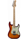 Фото:Crafter Charlotte (Silhouette) MP Tobacco Sunburst Электрогитара, цвет санберст