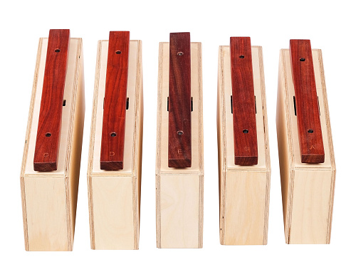 Sinkopa SCBB-PSet5 Чайм-бары бас (разборный ксилофон), 5 нот пентатоника, падук