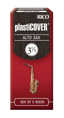 Rico RRP05ASX350 Plasticover Трости для саксофона альт, размер 3.5, 5шт в упаковке