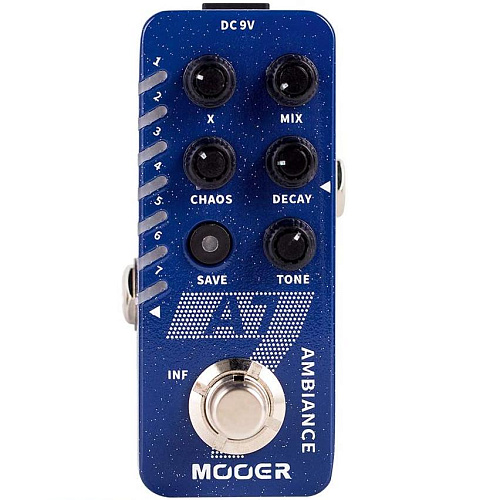 Mooer A7 Ambiance Цифровой ревербератор для гитары