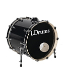 Фото:LDrums 5001013-2218 Бас-барабан 22" x 18", черный