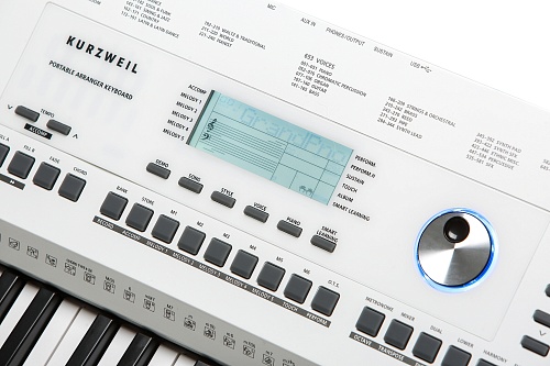 Kurzweil KP110 WH Cинтезатор 61 клавиша, цвет белый