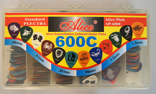Alice AP-600C Коробка медиаторов, 600шт