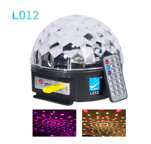Big Dipper L012 Светодиодный эффект, «диско-шар», 6*1Вт, MP3