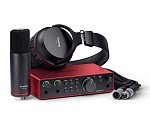 Фото:Focusrite Scarlett-2i2-Studio-4th Scarlett 2i2 Studio 4th Gen Аудиоинтерфейс USB, микрофон, наушники