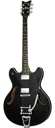 Schecter CORSAIR W/BIGSBY Гитара полуакустическая