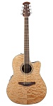 Фото:Ovation CS24P-4Q Celebrity Standard Plus Mid Cutaway Natural Quilt Maple Электроакустическая гитара с вырезом