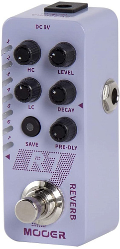 Mooer R7 Reverb Цифровой ревербератор для гитары