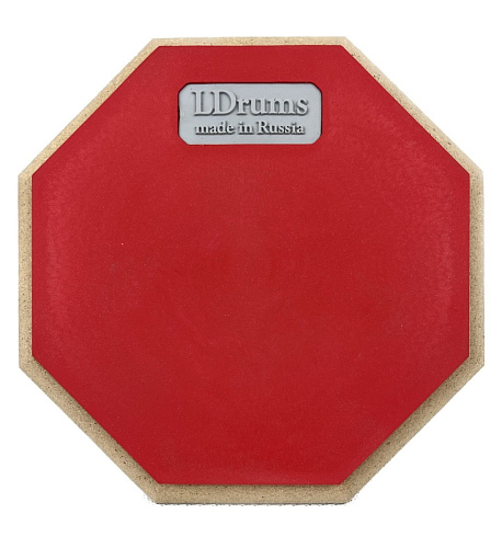 LDrums LDTP6-RD Тренировочный пэд 6", резина, красный