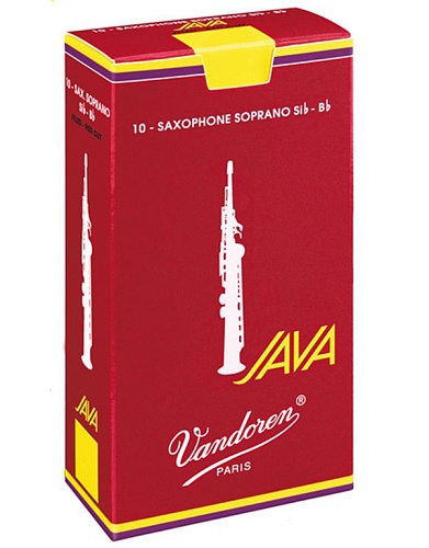 Vandoren SR3025R JAVA Red Cut Трости для саксофона Сопрано №2,5 (10шт)