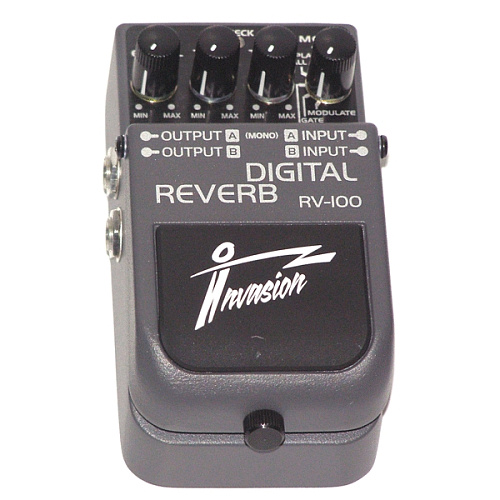 INVASION RV100  Эффект реверберации (Мини процессор)