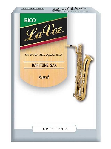 Rico RLC10HD La Voz Трости для саксофона баритон, жесткие, Hard, 10шт