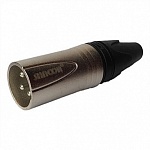 Фото:SHNOOR S3MX Разъем на кабель XLR Male 3p