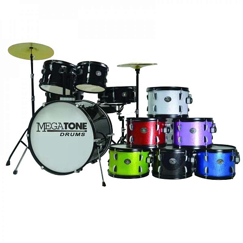 MEGATONE MD-225A/MRW Ударная установка, красный металлик