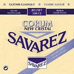 Фото:Savarez 500CJ CRISTAL CORUM BLUE Комплект струн для классической гитары