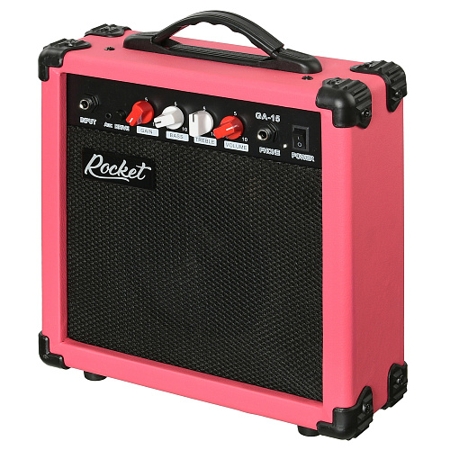 Rocket GA-15PK Комбоусилитель для гитары, цвет розовый