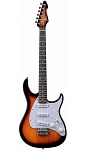 Фото:Peavey Raptor Custom Sunburst Электрогитара 22 лада, цвет санберст