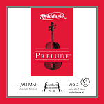 Фото:D'Addario J913-MM Prelude Отдельная струна Соль/G для альта среднего размера, среднее натяжение
