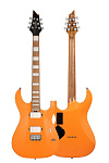 Фото:Cort KX600-Infinite-OCS-WBAG KX Series Infinite Электрогитара, оранжевая, с чехлом