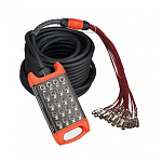 Фото:Soundking BCB402-10m Сценическая коммутационная коробка 12хXLR входов + 4хXLR выхода, 10м