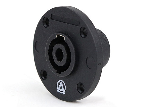 AuraSonics SC4FR Панельный разъем 4-контактный спикон female, круглый фланец
