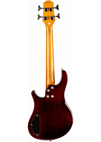 Flight Mini Bass TBL Электроукулеле бас, цвет transparent blue, чехол