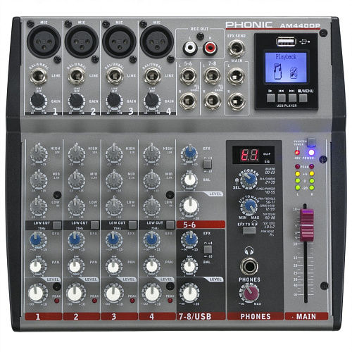 Phonic AM 440DP Микшерный пульт