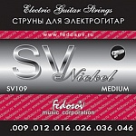 Фото:Fedosov SV109 Комплект струн для электрогитары, никелевый сплав, Medium, 9-46