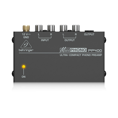 Behringer PP400 Предусилитель-корректор для проигрывателей виниловых дисков
