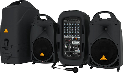 Behringer PPA2000BT 8-канальная портативная система звукоусиления