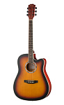 Фото:Foix FFG-2041C-SB Акустическая гитара, санберст