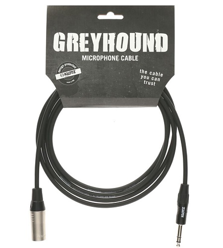 Klotz GRG1MP03.0 Greyhound   XLRm-6.35 , 3 