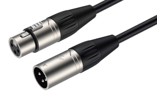 Roxtone SMXX200/6*50 Кабель микрофонный (2x0,22 mm2, D: 6 мм), XLR(3P)(RX3FP-NT) -  XLR(RX3MP-NT), 6 м, упаковка 50 шт.
