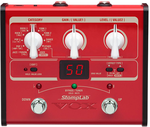 VOX StompLab 1B Процессор эффектов для бас гитар