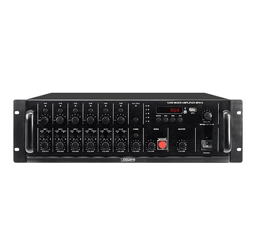 DSPPA MP812 Микшер усилитель мощности трансляционный, 120 Вт