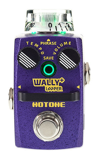 Hotone Wally+ Педаль-лупер для гитары, 11 банков по 30 мин