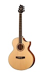 Фото:Cort NDX-Baritone-NS NDX Series Электроакустическая баритон гитара, с вырезом